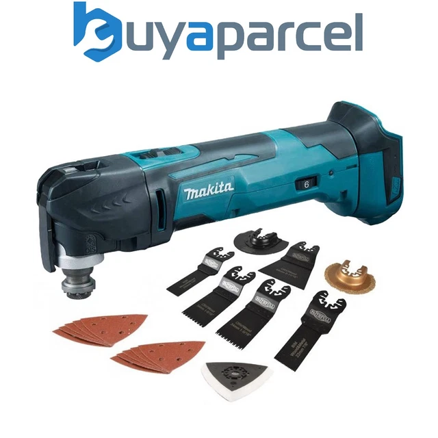 MAKITA DTM51Z 18V Lithium Multi Tool Keyless Blade Change + Accessories