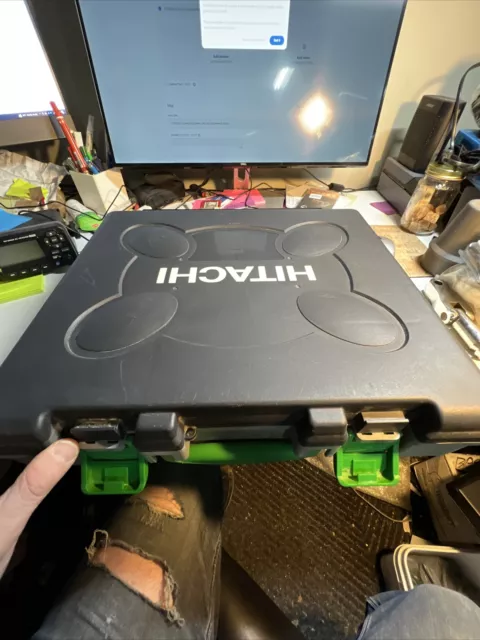 HITACHI  Empty hard plastic case for drill/impact drivers