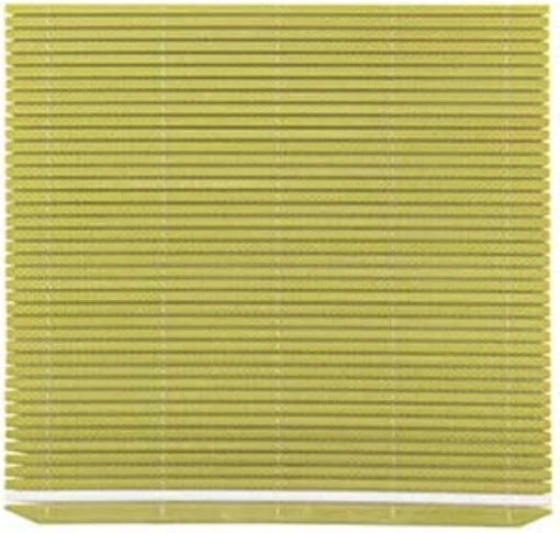 Hasegawa 10 x 9.5 Inch Plastic Green Makisu/Sushi Rolling Mat