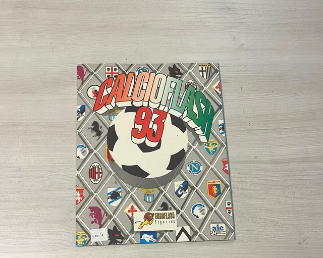 Album Calciatori 1991-92 Ed. Euroflash Calcioflash 92 Più Set Completo