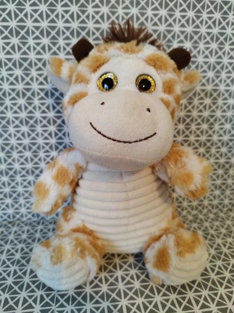 peluche girafe gros yeux