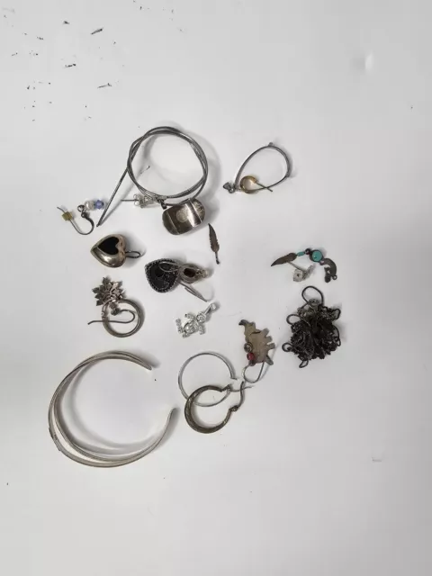 Lot 925 Sterling Silver Scrap 49.6 grams