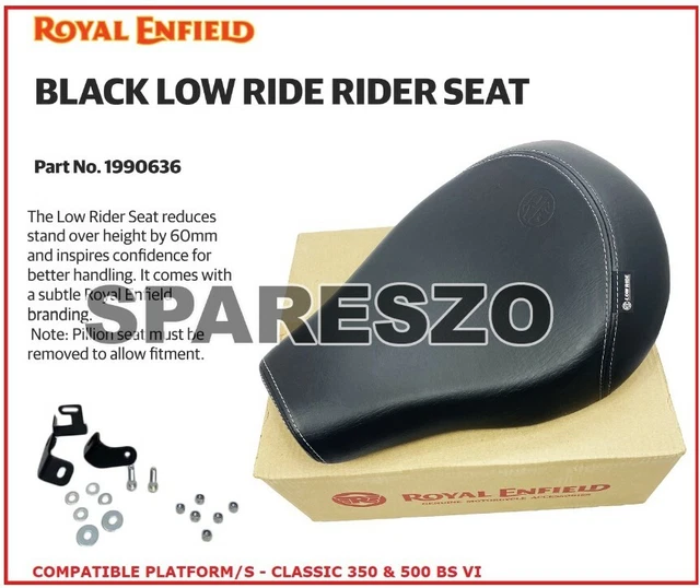 royal enfield classic 350 low rider seat