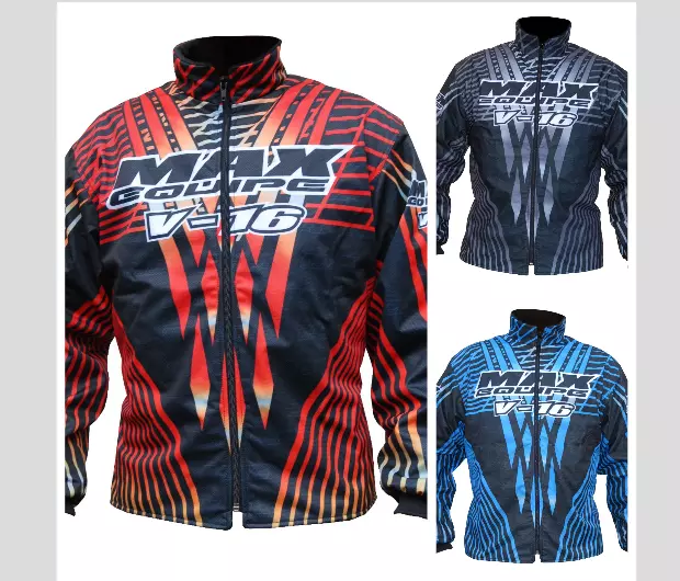 WULFSPORT Max V16 Jacket Motocross Motorbike Leisure Coat Race Adult