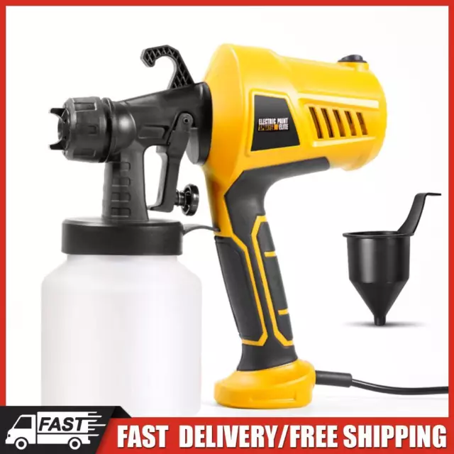 Electric Paint Sprayer 500W High Pressure Portable Spray Gun Household Tools