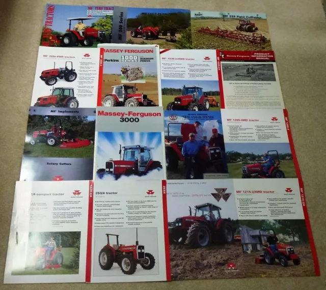 MASSEY FERGUSON 3300 GE series TRACTOR SALES BROCHURE 3