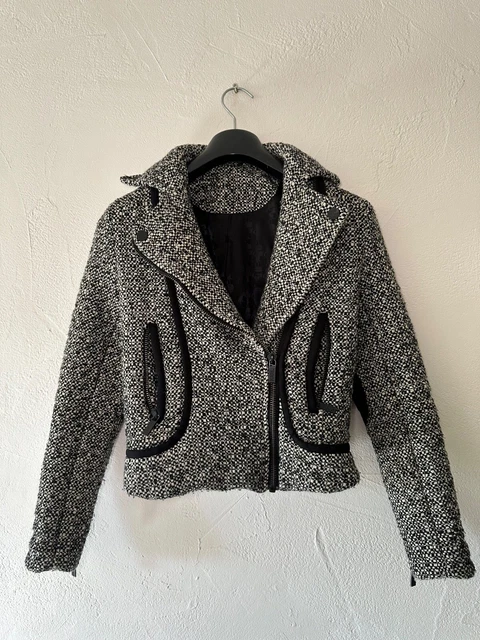 Boléro Karl Lagerfeld Noir Taille 34 - Occasion Très Bon état - Coton/polyester, Style élégant