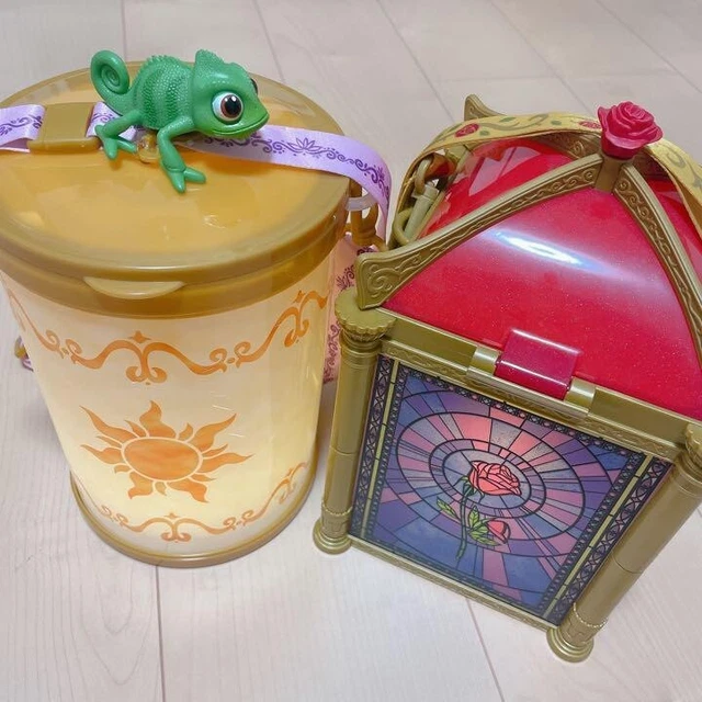 RAPUNZEL BEAUTY AND the Beast Popcorn Bucket 2 Types Tokyo Disney