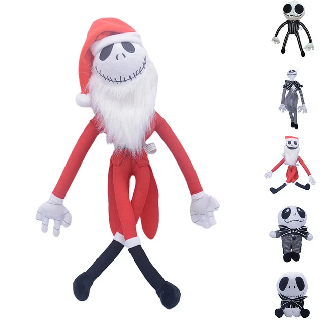 THE NIGHTMARE BEFORE Christmas Jack Skellington Sally Plush Doll
