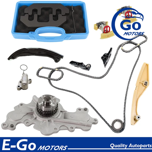 TIMING CHAIN KIT Tool Water Pump Fit Lincoln Ford MKZ Explorer XLT