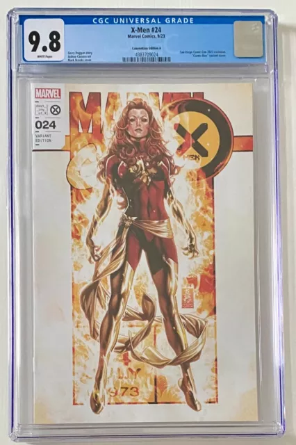 X-Men #24 - 2023 - Mark Brooks Convention Variante Cover A - CGC 9.8