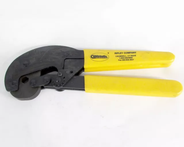 Cablematic CR-360 Hex Crimp Tool Coax Cable CR Series w/ Hex Key