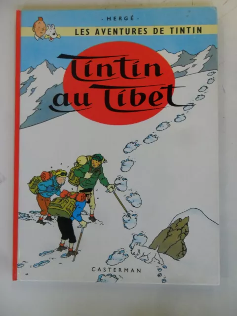 Tintin Au Tibet - Hardcover - Auflage 1966 - Casterman  Z. 1-2/2