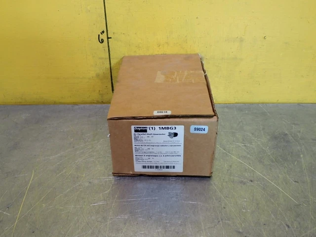 Euc-Dayton 1Mbg3 Ac Parellel Shaft Gearmotor.