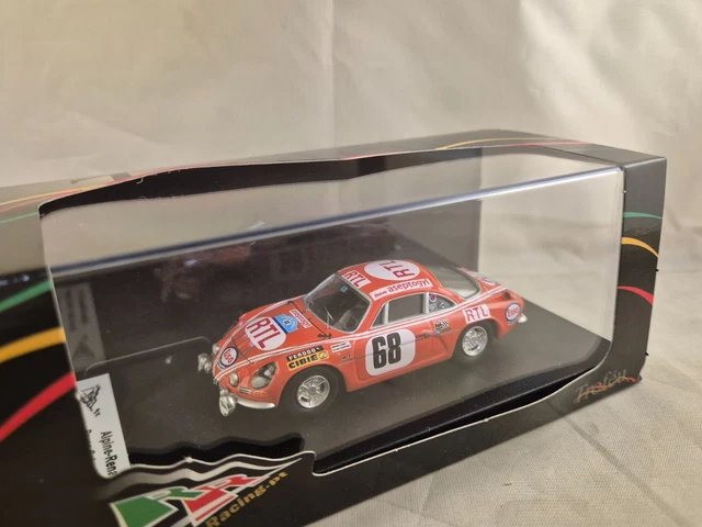 Trofeu Rrfr73 - Alpine Renault A110 Tour De Corse 1978 #18 Venturini - Résine 1/43 (Prévente)