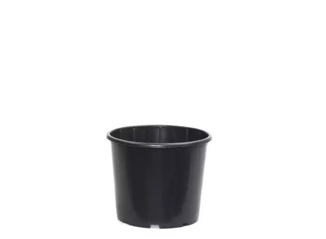 Black Plastic Plant Pot Flower Pots 1 2 3 4 5 7.5 10 12 15 20 32 45 60 80 Litre