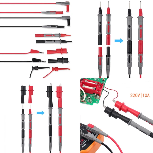 Morsetto A Coccodrillo Isolato 20amp 1kv Nero/rosso (2 Unità) Fcr79900rb - Foto 7