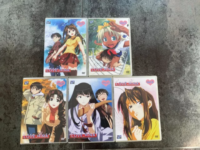 Lot 5 dvd " Love Hina " L'intégrale en version Française