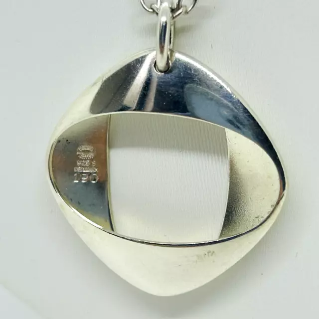 GEORG JENSEN Sterling Silver Pendant #190 Henning Koppel Pre-owned w/no box