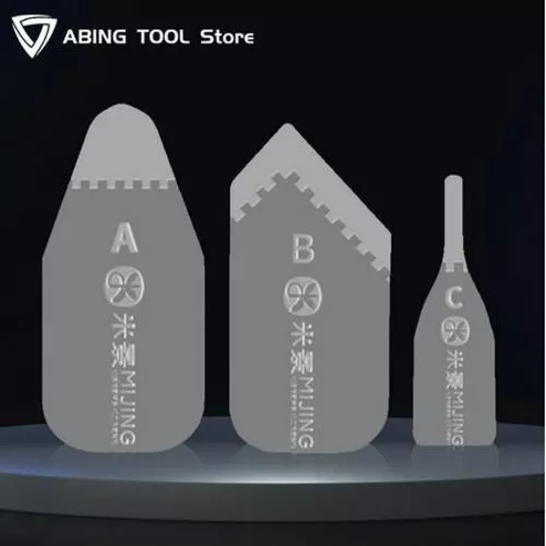 3PC Metal Blade Mobile Phone Laptop PAD Repair Opening Pry Spudger Hand Tool set