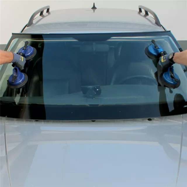 Windschutzscheibe für Volkswagen Lupo mit Montage Bj.98- Grün SH Rahmen