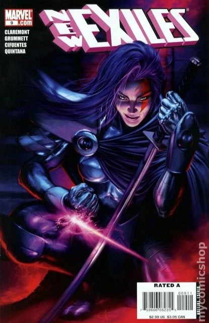 New Exiles #9 VF 2008 Stock Image