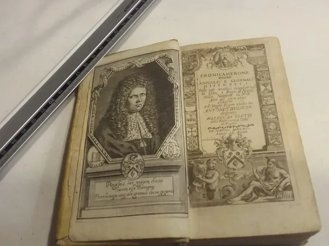 A. Bulifon Cronicamerone Overo Annali E Giornali Historici Delle.... Napoli 1690
