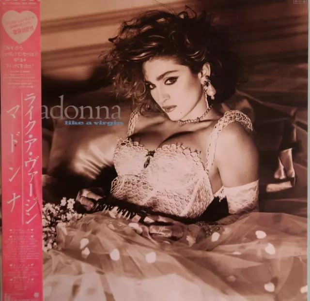 Madonna - Like A Virgin - Japanese Vintage Vinyl