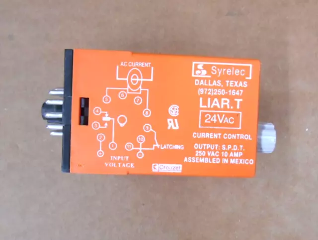 Relais de contrôle de courant Crouzet LIAR-T 24A