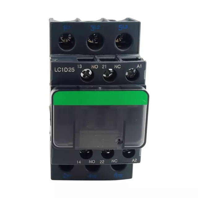 4PCS TeSys Deca LC1D25M7 Contactor 220V coil AC 25A replace Schneider LC1D25M7
