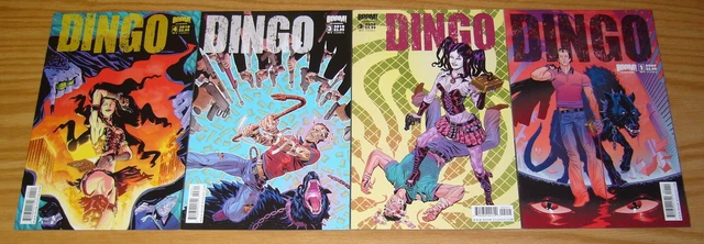 Dingo #1-4 VF/NM complete series - A variants - supernatural crime set lot 2 3