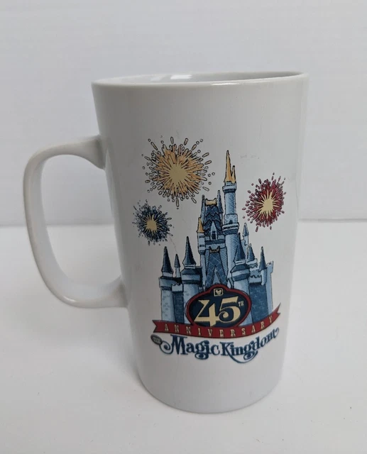 STARBUCKS WALT DISNEY World Magic Kingdom 45th Anniversary Coffee Mug