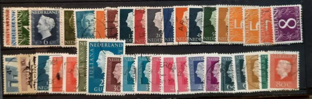 lot n° 438   stock Collection de 100 timbres de Pays-Bas, Oblitérés, Nederland