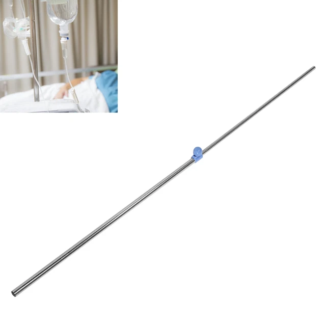 02 015 IV Bag Holder Accessory Telescoping IV Pole Strong Durable Convenient