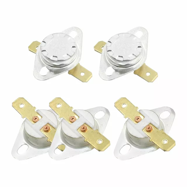 5 x KSD301 Ceramic Temperature Temp Switch Thermostat 250C NC 10A 250V