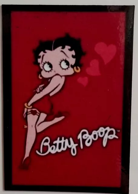Betty Boop Red Dress Floating hearts Cartoon Pin-up  MAGNET