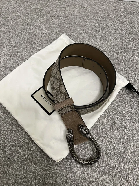 MENS GUCCI BELT Black Size 90 195.00 PicClick UK