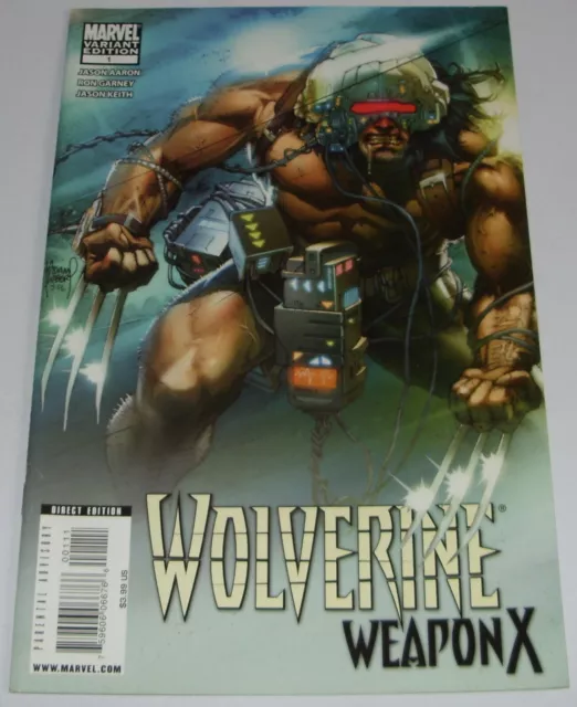 Wolverine Weapon X Nr. 1 Marvel Comic Variante Edition ab Juni 2009 X-Men Aaron