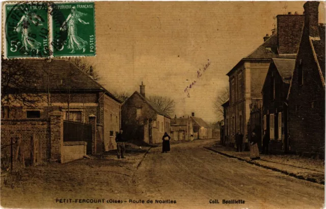 CPA Petit-Fercourt - Route de NOAILLES (259487)