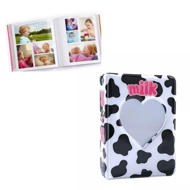 3 Inch Mini Photo Album Cute Photocard Binder Love Heart Hollow Cover Photo REL