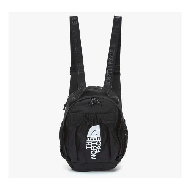 The North Face Bowser Mini Backpack Unisex Sports Travel Gym Bag Black NM2DN71A
