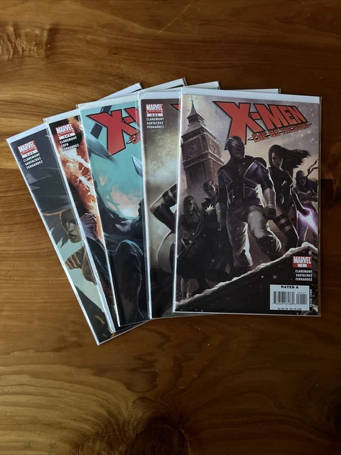 X-Men Die By The Sword (2007) #1-5  NM Complete Set Juan Santacruz art Marvel