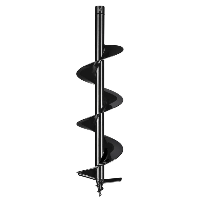 8" Earth Auger Bit Fence Post Hole Digger Drill Bit for Gardening DIY Projects