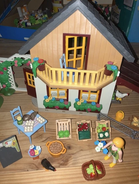 Maison des fermiers et marché Playmobil 5120 - Jeux & Jouets
