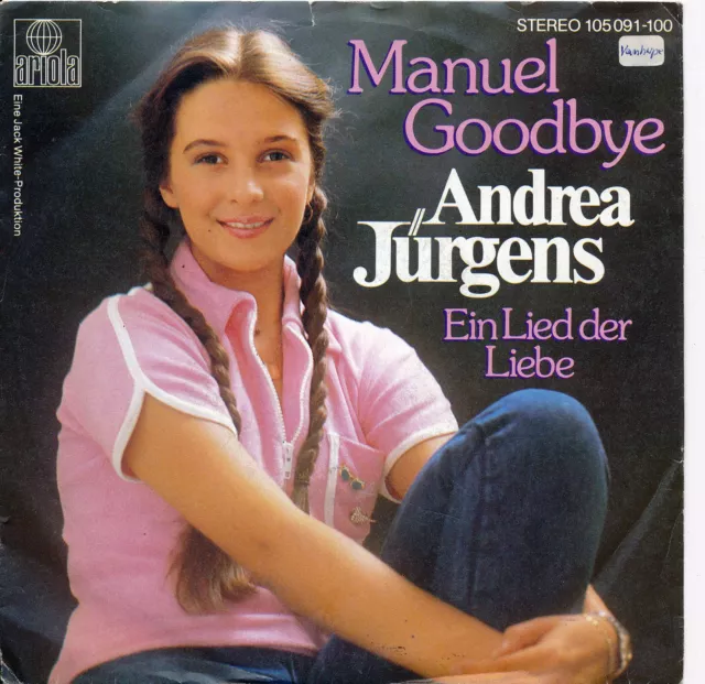 Manuel Goodbye - Andrea Jürgens - Single 7" Vinyl 53/05