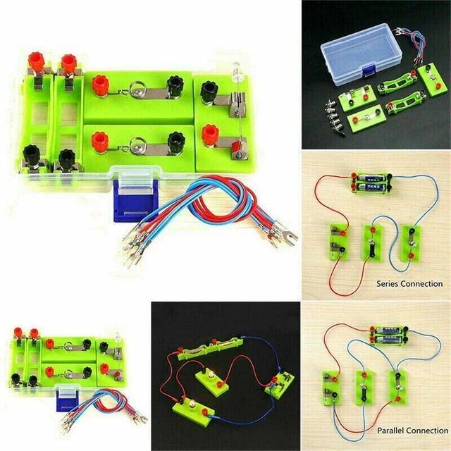 Kit Elettrico Scolastico Iniziazione Con Motore, Circuiti Elettrici, Kit Circuit