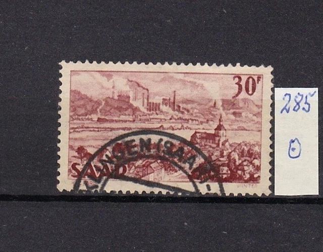 saargebiet bis 1934: Mi. Nr. 285 gestempelt