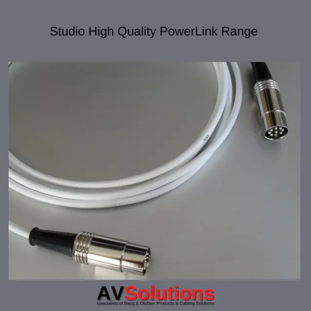 B&O | Cable de altavoz para Bang & Olufsen BeoLab | PowerLink | SHQ | WHT Mk2 - 20 M