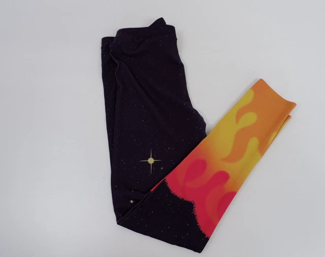 stella mccartney girls leggings, age 14 years, black, pants