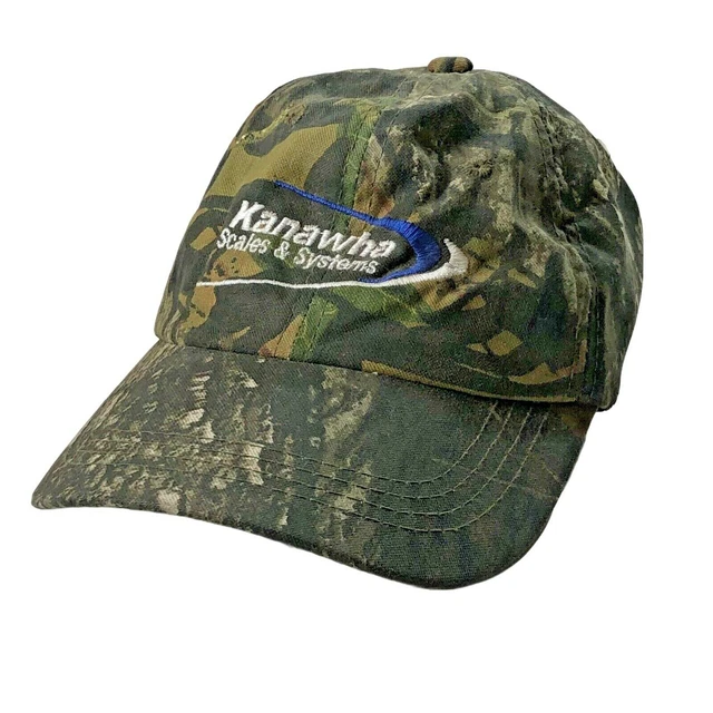 Port Authority Kanawha Scales & Systems Camo Ballcap Adjustable Hat OS Adult